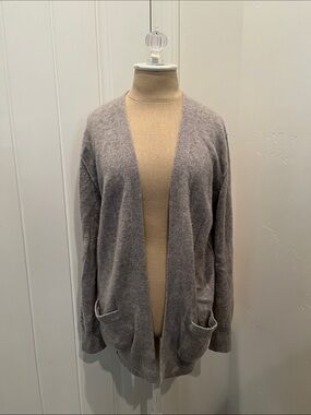 Seaton Cozy Open-Front Gray Women's Cardigan Sweater